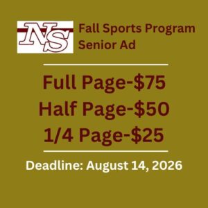 Senior Ad for Fall Program